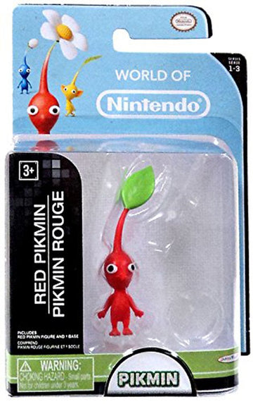 World Of Nintendo Pikmin Series 3 Red Pikmin 2.5'' Mini Figure