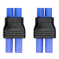 WOODGUILIN 2 Pcs Ec3 Male Plug to Ec5 Female Connector Plug Adapter for RC Lipo Battery Ec3 Plug to Ec5 Connection(2 Pack Ec3-Ec