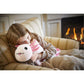 Go! Games Snoozimals Lola The Axolotl Plush Toy, 20in, Pink, Soft Plush Material, Model 202100007150