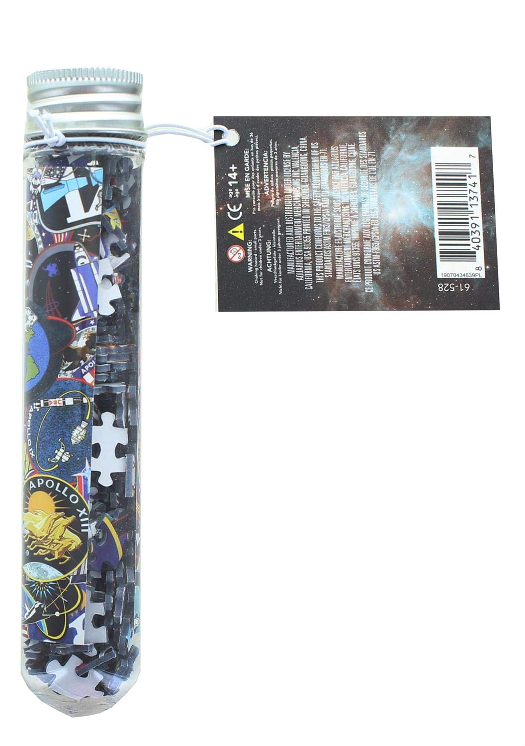 Nasa Mission Logoso 150 Piece Mini Jigsaw Puzzle In Tube