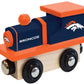 Masterpieces Nfl Denver Broncos Real Wood Toy Train, For Ages 3+
