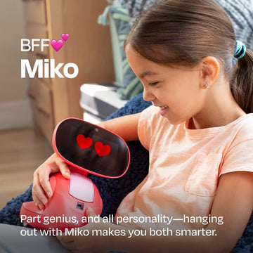 Miko 3: AI-Powered Smart Robot for Kids | STEAM Learning & Educational Robot | Interactive Robot with Learning apps & Unlimited