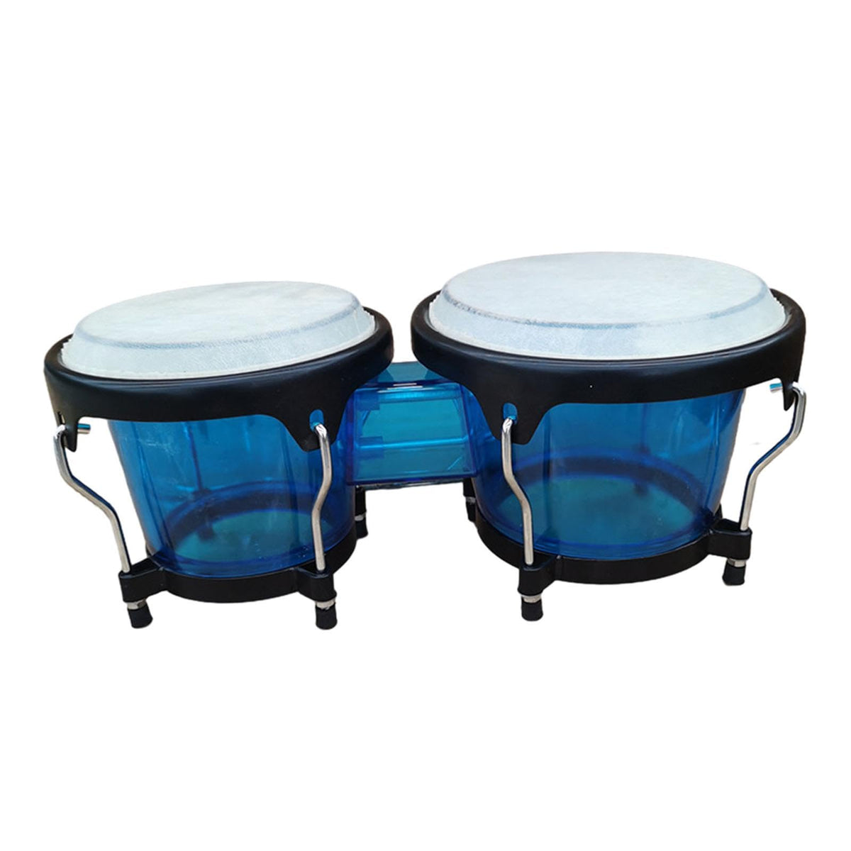 Enakshi (Label) Creations Percussion Bongos Drum Set Early Educational African Drum For Gifts Children Blue|Toys & Hobbies | Edu