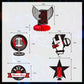 Larrazabal 25Pcs Rock And Roll Party Decorations Include Born To Rock Glitter Banner, Rock And Roll Hanging Swirls And Honeycomb