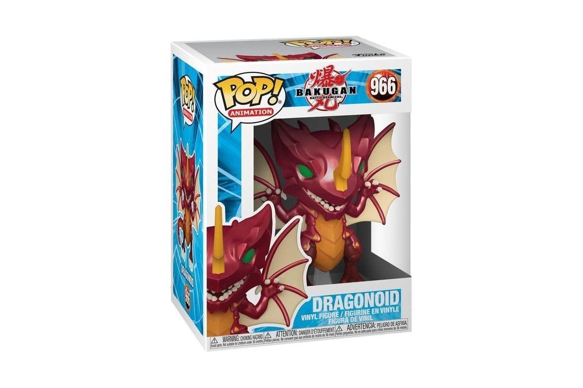 Funko POP Animation: Bakugan - Drago, Vinyl Figure, One Size, Multicolor, Model 54457