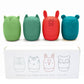 Mold Free Bath Toys - Silicone Bath Toys For Babies 6-12 Months - Non-Toxic Bathtub Toys For Toddlers 1-3 - Infant Bath Toys - 4