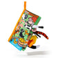 Zocita Baby Soft Animal Tails Activity Cloth Book With Crinkle Fabric, Farm Tails