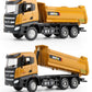 Gemini&Genius Truck Toy For Kids, Construction Vehicle Dump Truck Toy, Heavy Duty Alloy Construction Vehicle Toys, 1:50 Scale Di