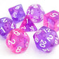 vvpesca Purple DND Dice Set, Pop Color D&D Stuff, - Polyhedral Dice Set for DND Accessories, Dungeons and Dragons, Role Playing