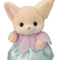 Calico Critters Floating Cloud Rainbow Train Playset with Figure, Multi-Color, Model CC2074, Plastic Toy Vehicle