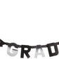 Amscan Happy Graduation Large Foil Letter Banner, 8 1/3 x 6 1/2, 1 Pc