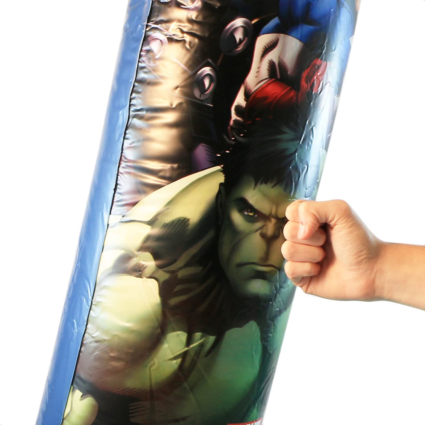Marvel Avengers Bop Bag Set - 3 Pc Inflatable Punching Toy for Kids, Plastic, Multicolor