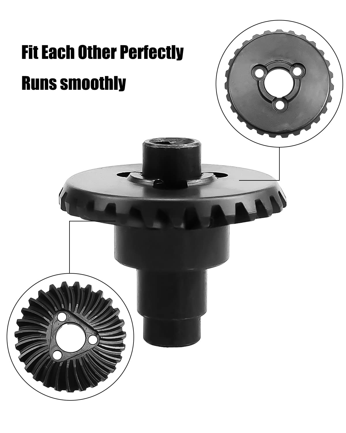 8T/27T HD Steel Overdrive Gear Set Fits for Capra SCX10 II SCX10 III