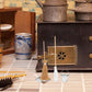 Abaodam Miniature Dollhouse Cleaning Set Mini Floor Mop Bucket Broom Dustpan Models Housework Tool Decoration Accessories For Di