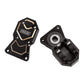 INJORA Brass Diff Cover for Front and Rear Axles Black Coating Finish Diff Cover for Axial SCX24 Bronco Deadbolt C10 JLU Gladiat