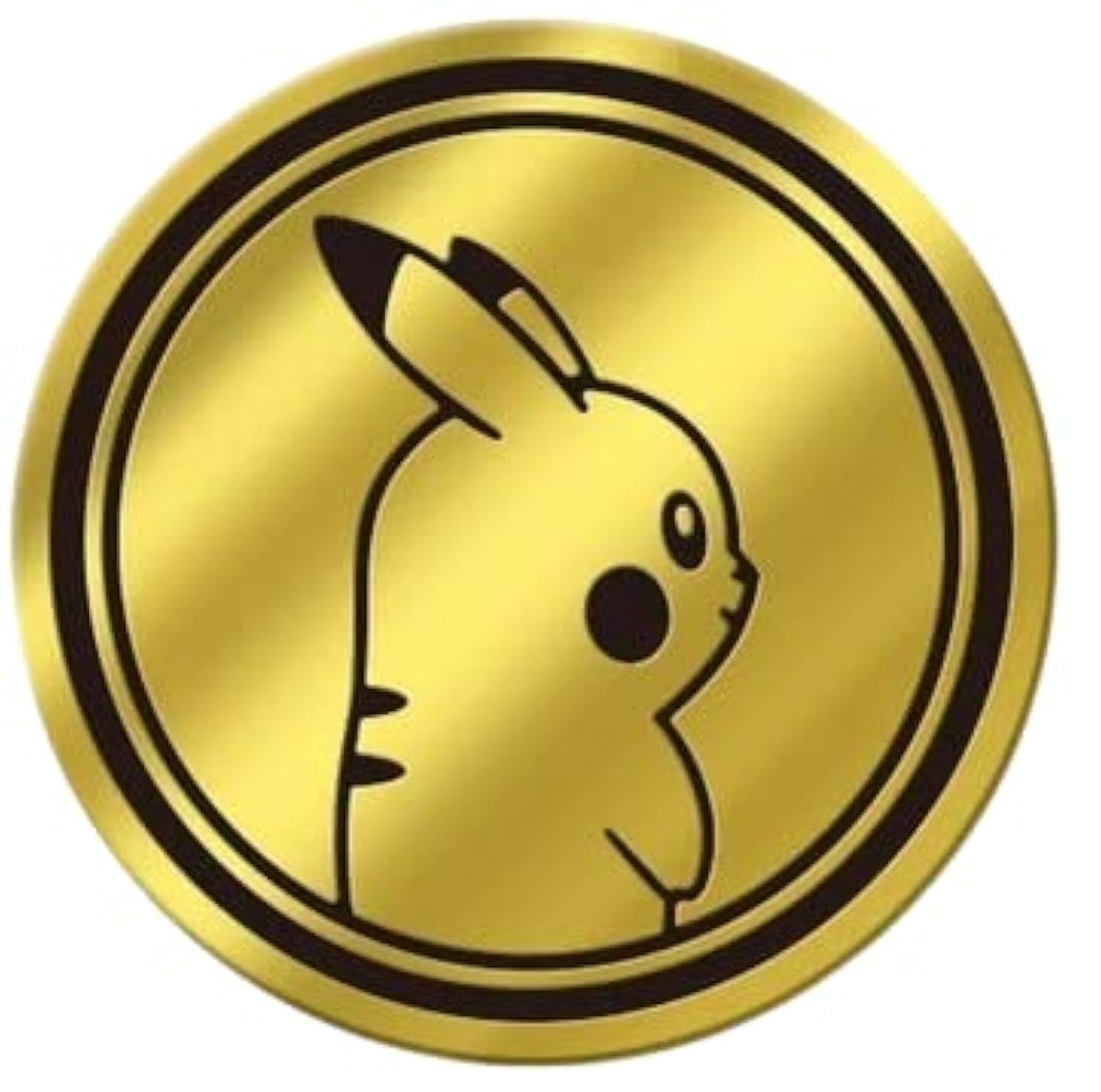 Tcg Coin Pikachu [Gold] Large 52Mm Diameter