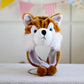 GADMEXILY Plush Animal Hat for Halloween Christmas,Cozy Funny Hats Novelty Party Cap for Kids Girls Boys - One Size (Brown Husky
