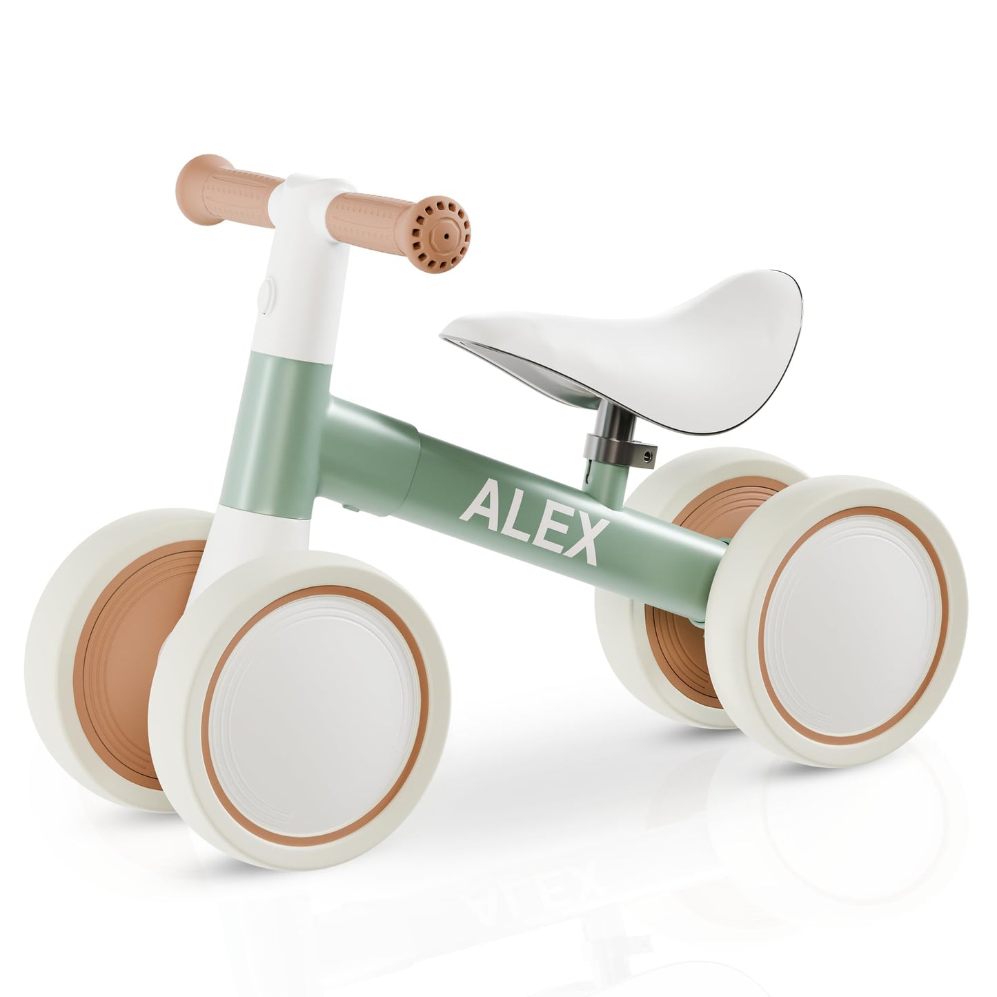 Customized Baby Balance Bike For 1-Year-Old | Lightweight And Safe - No Sharp Edges | Silent Wheels For Smooth & Quiet Rides | E