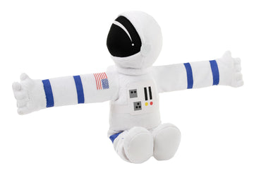 Wild Republic Huggers Astronaut, Stuffed Animal, 8 Inches, Slap Bracelet, Plush Toy, Fill Is Spun Recycled Water Bottles
