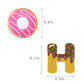 Meetingu Donut Party Supplies, Happy Birthday Banner Donuts Birthday Decorations, For Kids Birthday Donut Happy Birthday Banner,