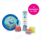 Edushape First Birthday Gift Set - Baby Musical Instruments & Toddler Music Set - Music Toys Baby Gift – Includes Hand Drum, Rain Stick, Shakers, Bell - Interactive Toddler Music Toys For Toddlers 1-3