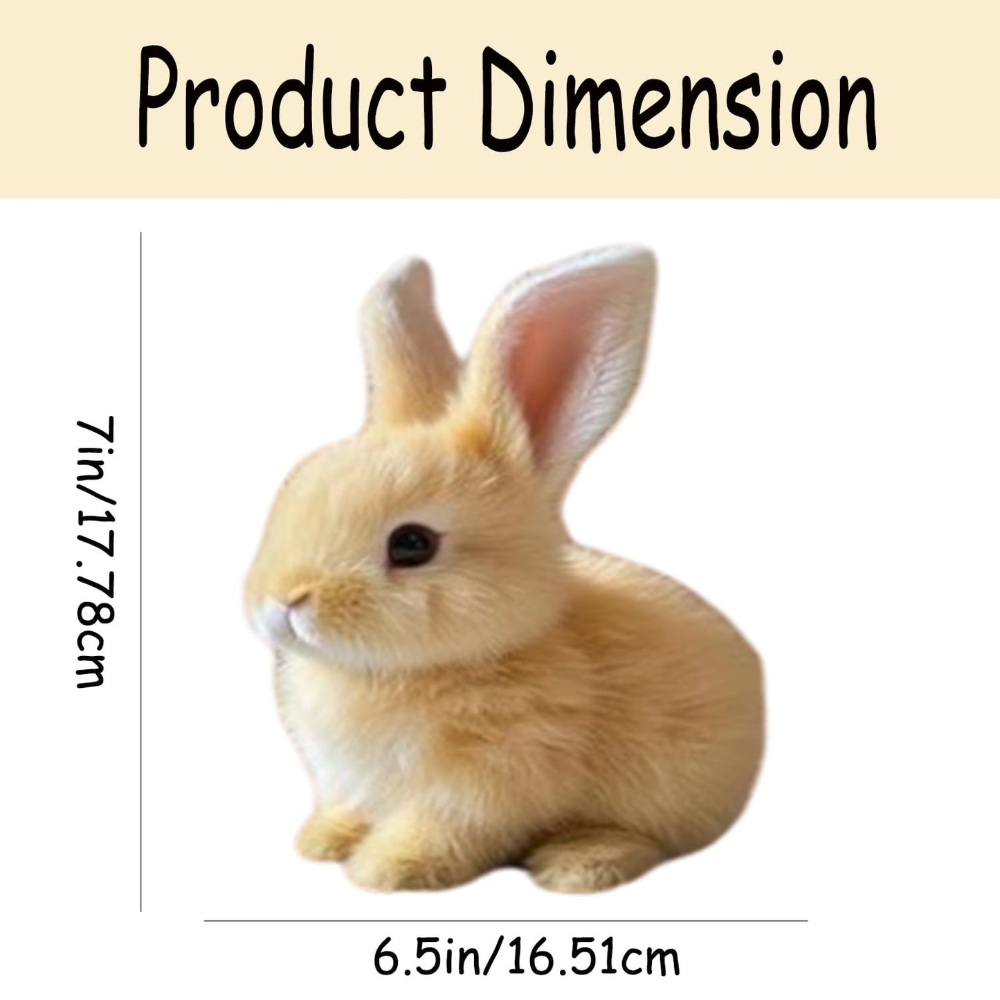 Yeopopshop Super Realistic Bunny Toys, Interactive Electronic Pet Toys, Fluffy That Can Breathe And Move, Easter Plush Bunny Chi
