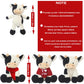Zxmbeddings 11.8'' Small Cow Stuffed Animal,Cute Cuddle Cow Plush Party Decor Gifts For Kids