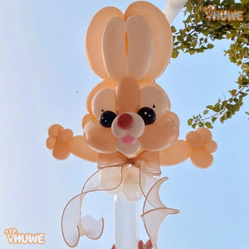 260 Balloons Retro Apricot, Thickened 100 Pack Long Balloons Twisting Skinny Magic Balloons For Balloon Arch Animals Clown Kids