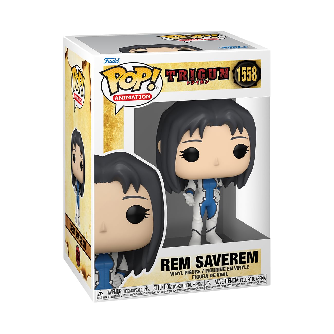 Funko Pop! Animation: Trigun - Rem Saverem - Collectable Vinyl Figure - Gift Idea - Official Merchandise - For Kids & Adults - A