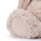 ZEIO 16.5  Soft Plush Bunny - Cute Plush Animals for Kids - Perfect Birthday for Boys and Girls -Huggable Brown Rabbit Plushie