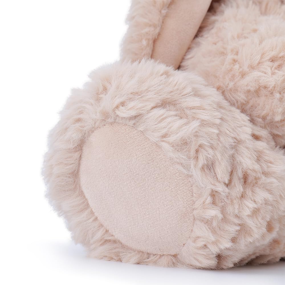 ZEIO 16.5  Soft Plush Bunny - Cute Plush Animals for Kids - Perfect Birthday for Boys and Girls -Huggable Brown Rabbit Plushie