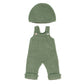 Miniland Clothes For Dolls 15'' Knitted Outfit Overall & Beanie Hat - Eco, Made In Spain, Quality, Role Play, Educational