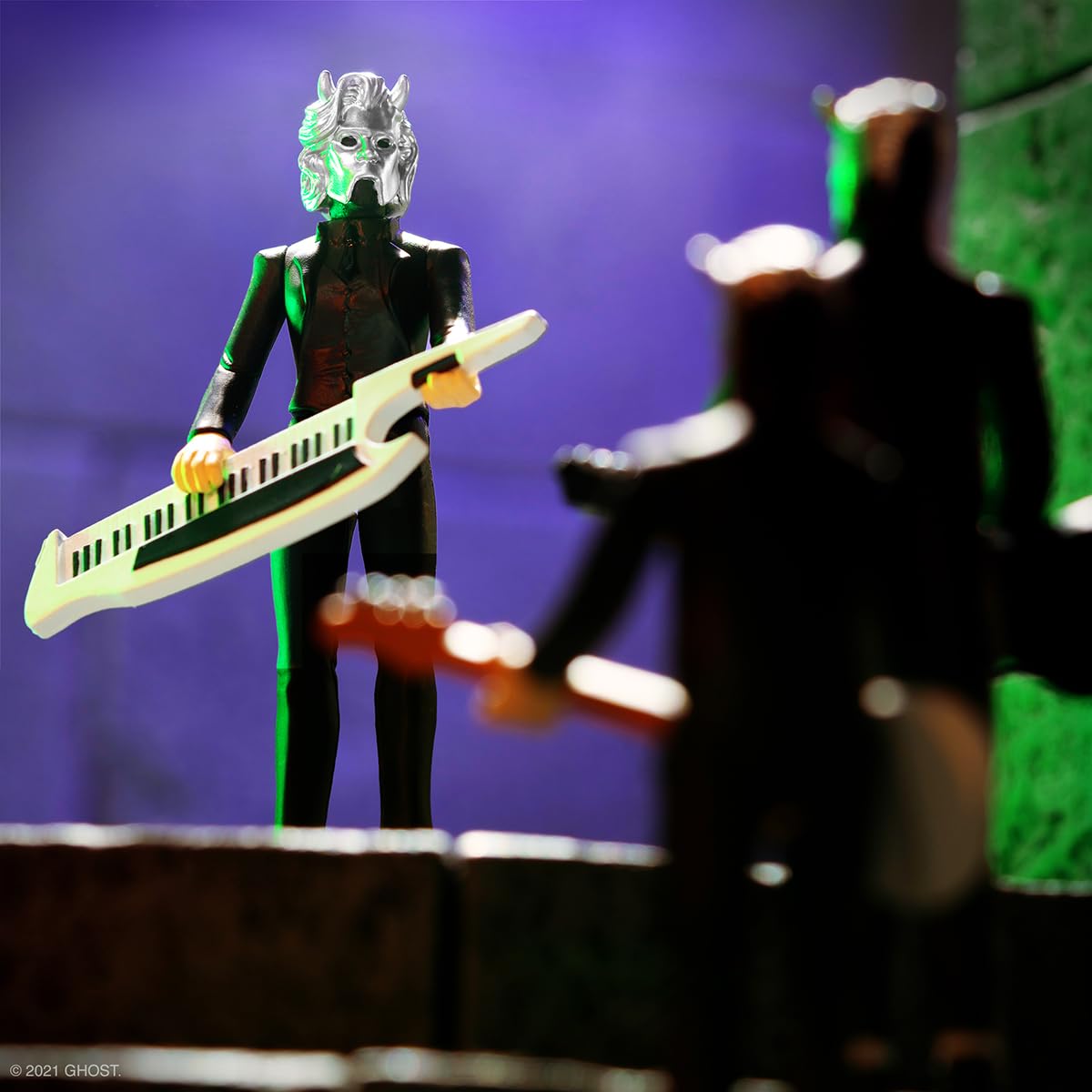 Super7 Ghost Prequelle Nameless Ghoul Reaction Figure - 3.75'' Ghost Action Figure With Accessories Heavy Metal Collectibles And