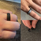 Modrsa Fidget Rings For Women Spinner Rings For Women Fidget Spinner Rings Stress Rings Roller Rings Black Silver Rings For Men Size 8