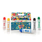 Kids Washable Dot Art Markers - New Metallic Shimmer Paint Daubers Non-Toxic For Children, Toddlers Preschool and Kindergarten T