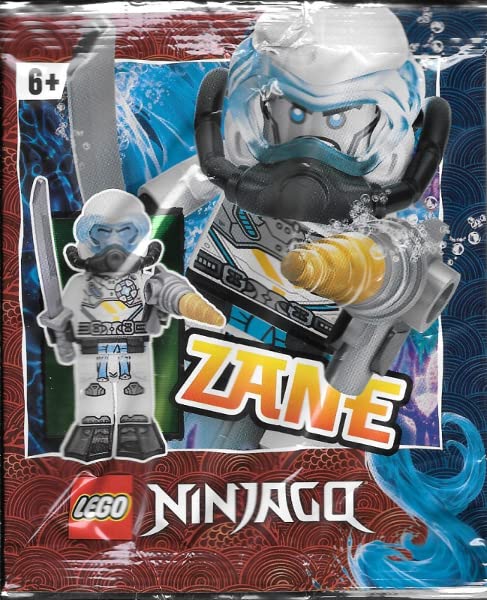 Lego Ninjago Seabound Scuba Zane #8 Minifigure Foil Pack Set 892288 (Bagged)