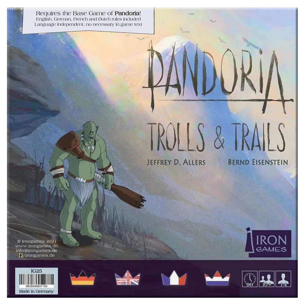 Iron Games Pandoria - Trolls and Trails, Multicolour