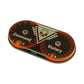 LITKO Command & Victory Point Tracker | Compatible with Warhammer 40K: Kill Team | Laser-Cut Acrylic Score Dial | Command (0-12) & Victory Points (0-30) Indicator | Fluorescent Orange/Translucent Grey