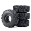 RCLIONS 4pcs 2.2inch 125mm RC Crawler Wheel Tyre Tires with Foam Insert for 1/10 RC Car Axial SCX10 Wraith RR10 TRX4