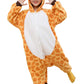 Kianmacar Kids Animal Onesie Pajamas Halloween Costume Cosplay Sleepwear (Age:Over 6 Years Old)