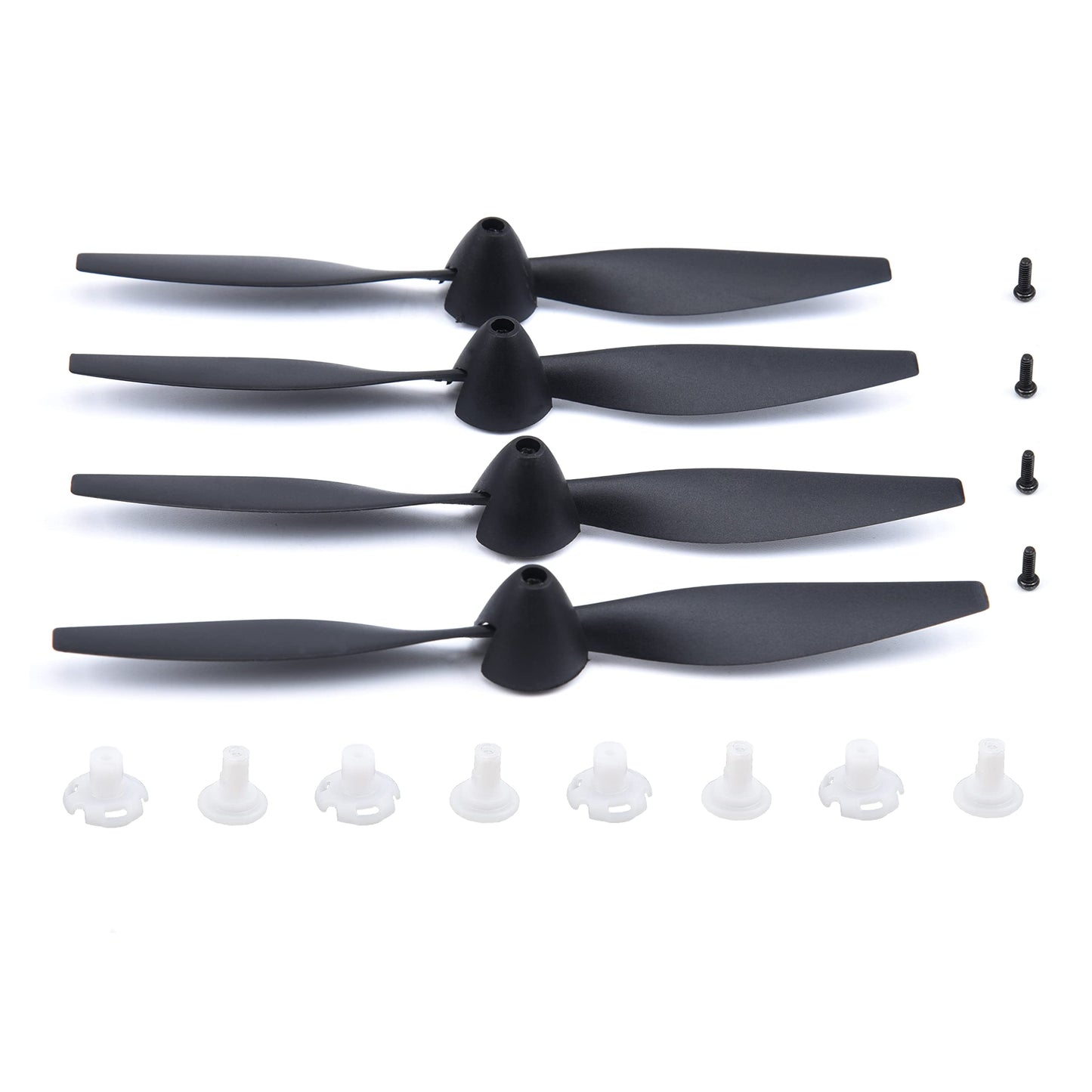 YoungRC RC Spare Propellers with Propeller Savers and Adapters RC Airplane Propellers for TR-C385 4 Channel TR-C285G RC Airplane
