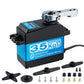 Hosyond DS3235 35kg Digital RC Servo High Torque All Metal Gear Coreless Motor Waterproof Servo Motors for RC Robot, Car, Truck