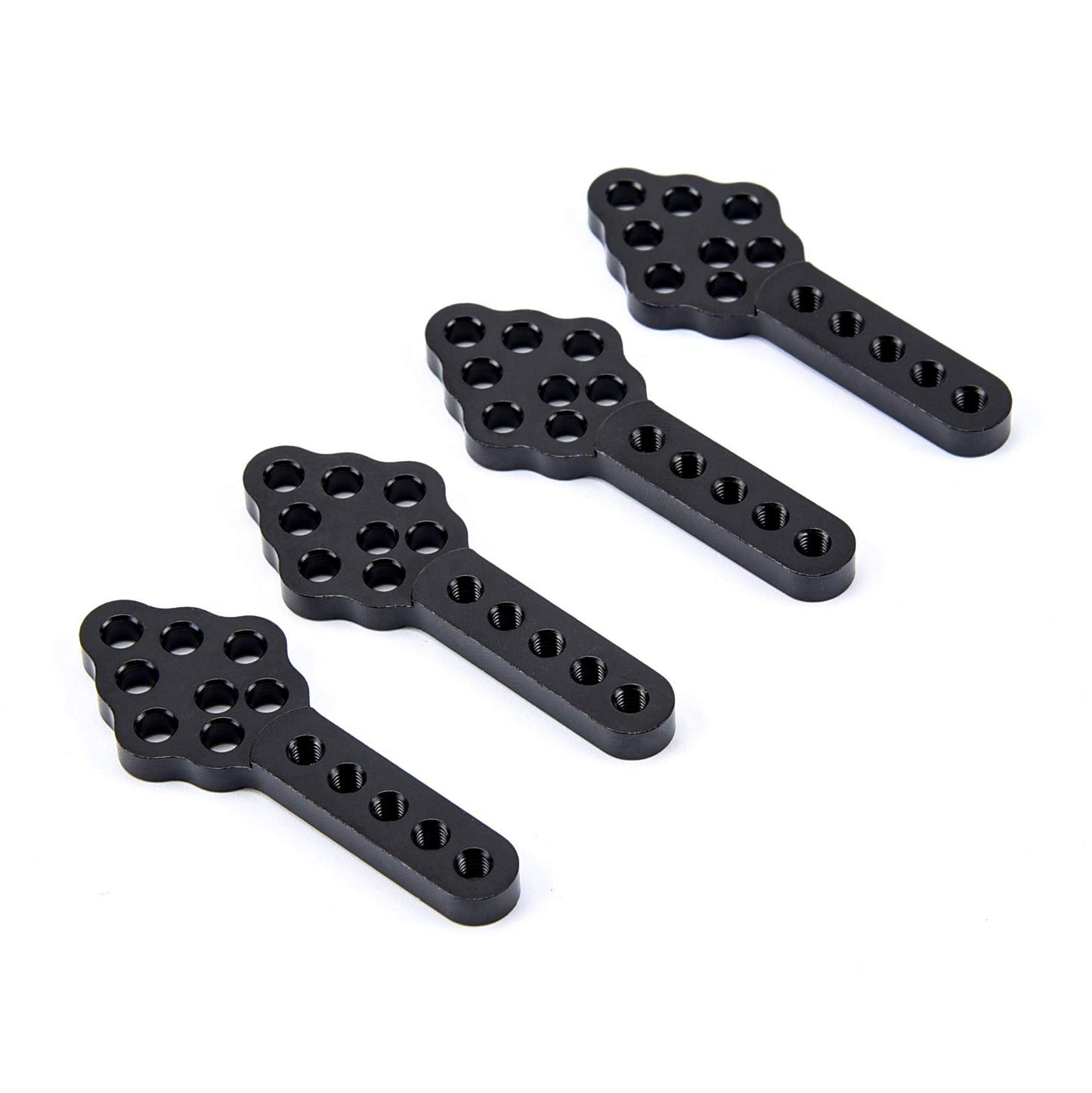 FPVDrone CNC Metal RC Car Shock Absorber Mount Adjust Height Angle Stand for Axial SCX10 90046 D90 D110 RC Crawler Car