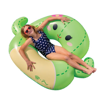 BigMouth x Squishmallows Original Large Inflatable Pool Float, Swim Ring for Adults and Kids, Pool Party Supplies & Water Toys -
