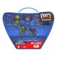 Poppy Playtime - Minifigure Collector Case Set Featuring Huggy Wuggy (10 Figures with limited availabilitys  Series 1)  Multi_Color  (FP7700)