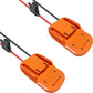 EID 2 Packs Power Wheels Adapter for Ridgid Battery 18V AEG Hyper Li-ion Battery Dock Power Connector with 14AW Wire and Fuse fo