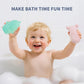 AMCHSURI Bath Toys for Kids Ages 1-3, 15 PCS Mold Free Toddler Bath Toys for 2-4 Bathtub Water Table Pool Toys with Stackable Bo