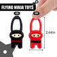 Shindel 40PCS Stretchy Flying Ninjas, Funny Elastic Slingshot Ninja Toys for Boys Girls Great Birthday Gifts Party Favors Classr