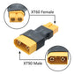 2Pair XT90 Connector Adapter, XT90 to XT60 Male Female No Wire Adapter Converter for RC Lipo Battery ESC/Charger