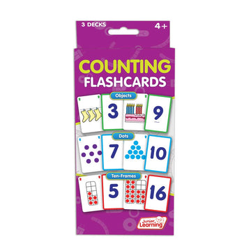 Junior Learning Jl210 Counting Flashcards Medium